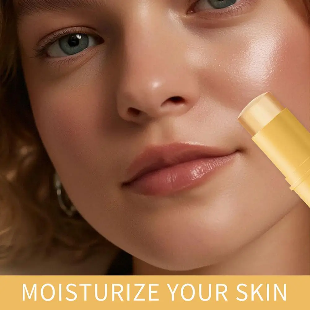 Portable Solid Essence Stick Hydrating Formula with Brightening Glow for Radiant Appearance Dry Skin On-The-Go Care Skin Care view 5