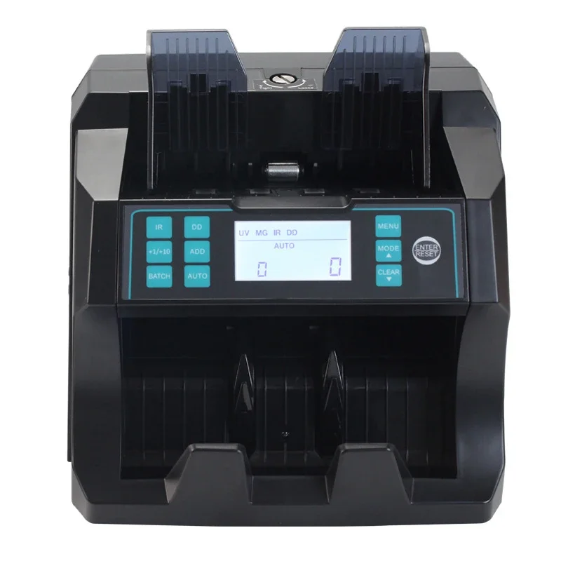 XD-680 Money Counter Machine, UV/MG/IR Counterfeit Detection, Adjustable Speed, Add/Batch/Auto/Clear/Reset Modes