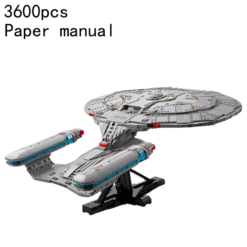 3600 Stuks Star Trek Bouwstenen Space Enterprise Brick Model Speelgoed Compatibel Met Set 10356 Volwassenen Verjaardagscadeaus