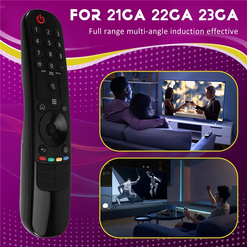 【ABUP】Сменный пульт дистанционного управления Voice Magic для Smart TV 2021-2023 с поддержкой Netflix/Prime Video/Sling Alexa