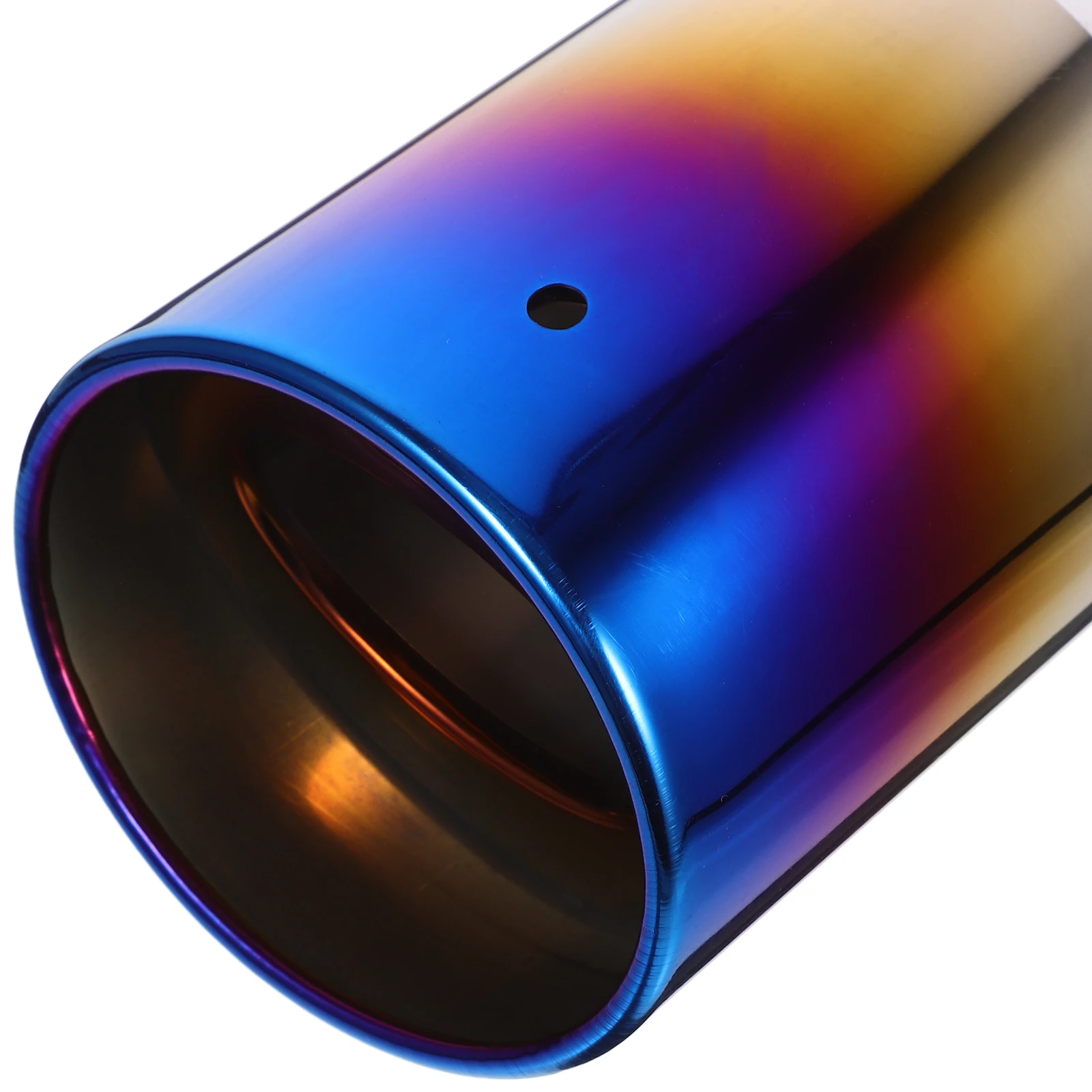 

Car Muffler Exhaust Tip Motorcycle Short Tail Pipes Accessories Women Truck Noise Reduction Durable Stainless Universal Car