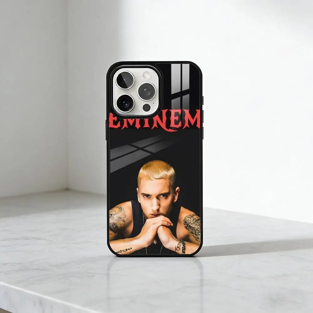 S-Slim-Shady E-EmineM Rapper Phone Case For iPhone17,16,15,14,13 Plus,Pro Max Magnetic For Magsafe Wireless Charging
