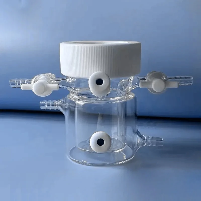 

Top-Lit Photocatalytic Reactor, Fused Silica Laboratory Unit, Hydroxide Degradation & Reduction Testing