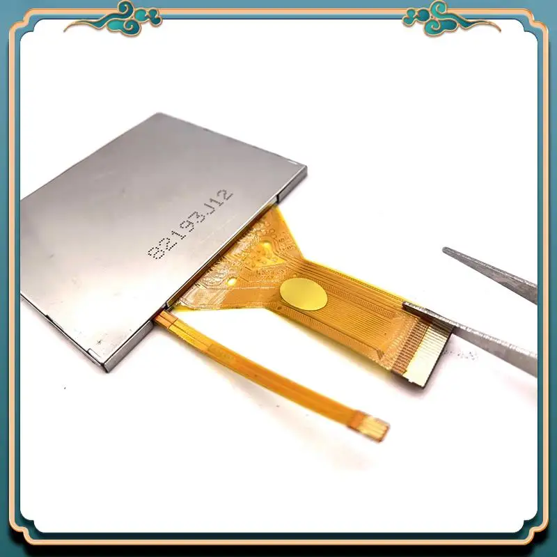 (جديد) - شاشة عرض LCD لجزء إصلاح الكاميرا الرقمية NIKON D40 + إضاءة خلفية متينة وسهلة التركيب