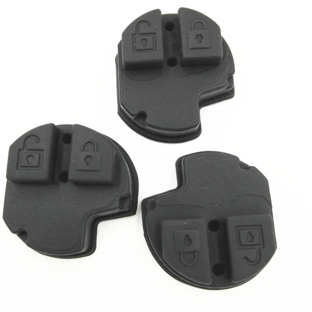   Voor Suzuki Grand Vitara Swift Ignis Alto Sx4 2 Siliconen Cover KeyReplacement Afstandsbediening Rubber Pad Knop Fob