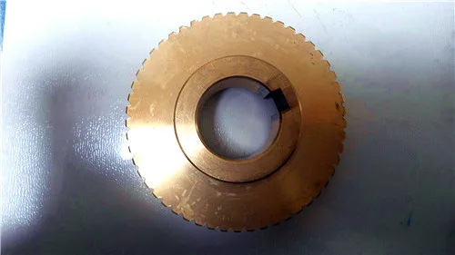 CNC Machine Tool SLD-90 Tool Holder Assembly Accessories Worm Gear and Worm M1.5 Z53 Inner Diameter 30 Outer Diameter 85