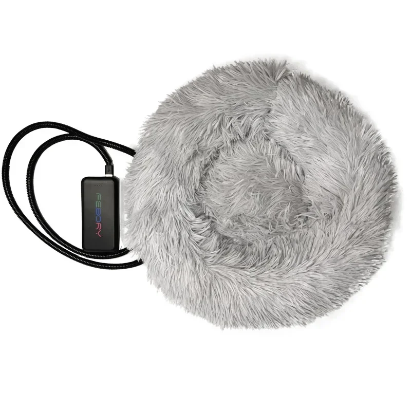 

USB Hair Hot Dog Nest Cat Nest Pet Electric Blanket Warm Warm Dog Nest In Winter Simple Dog Pad Cat Pad Heating Pad
