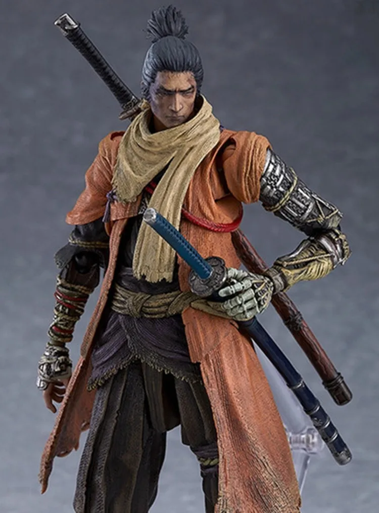 الظلال يموت مرتين فيجما 483DX Sekiro عمل الشكل لعبة دمية Brinquedos التماثيل جمع نموذج هدية