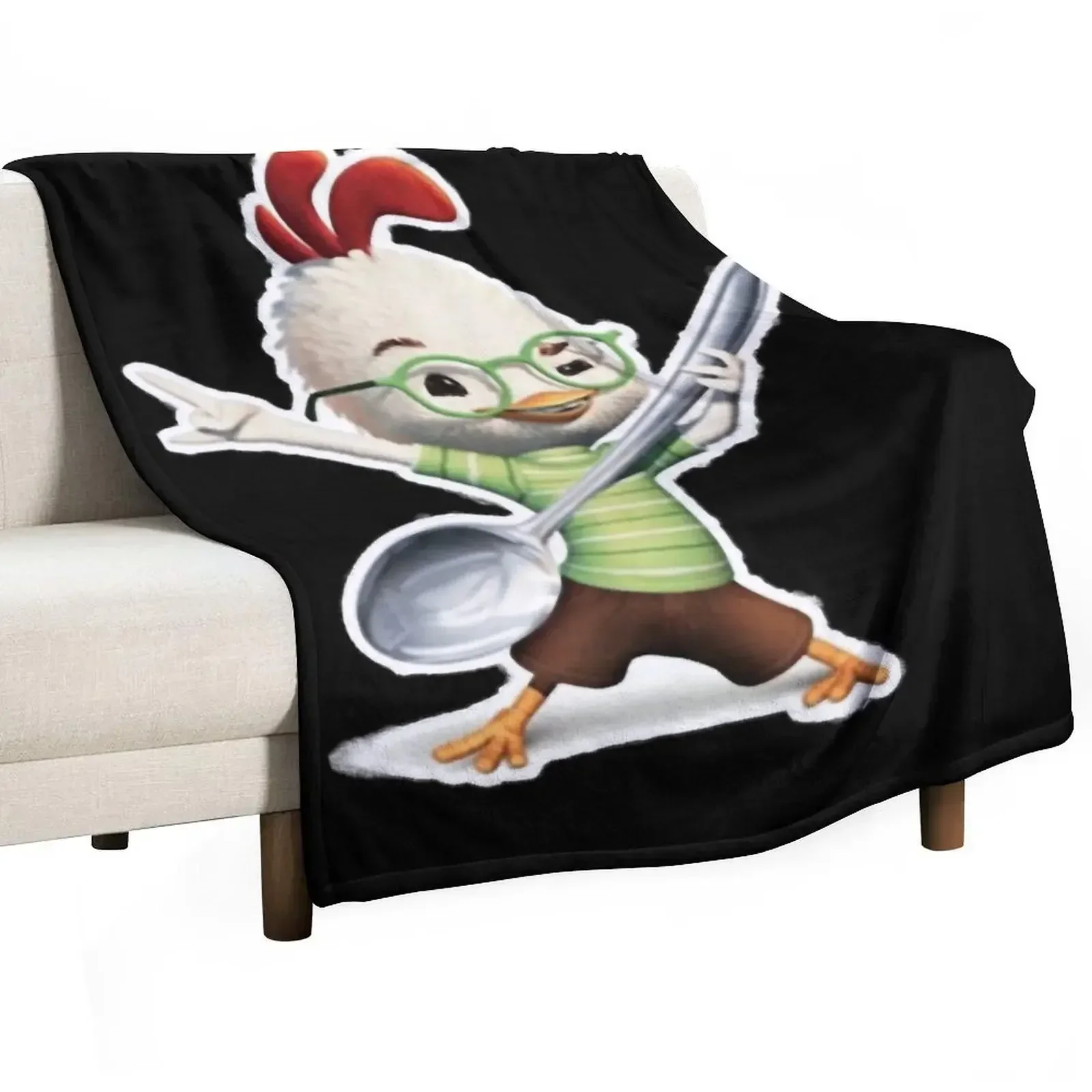 Chicken Little Dancing Classic . Essential Throw Blanket Single blankets and throws For Baby Furrys manga bed plaid Blankets