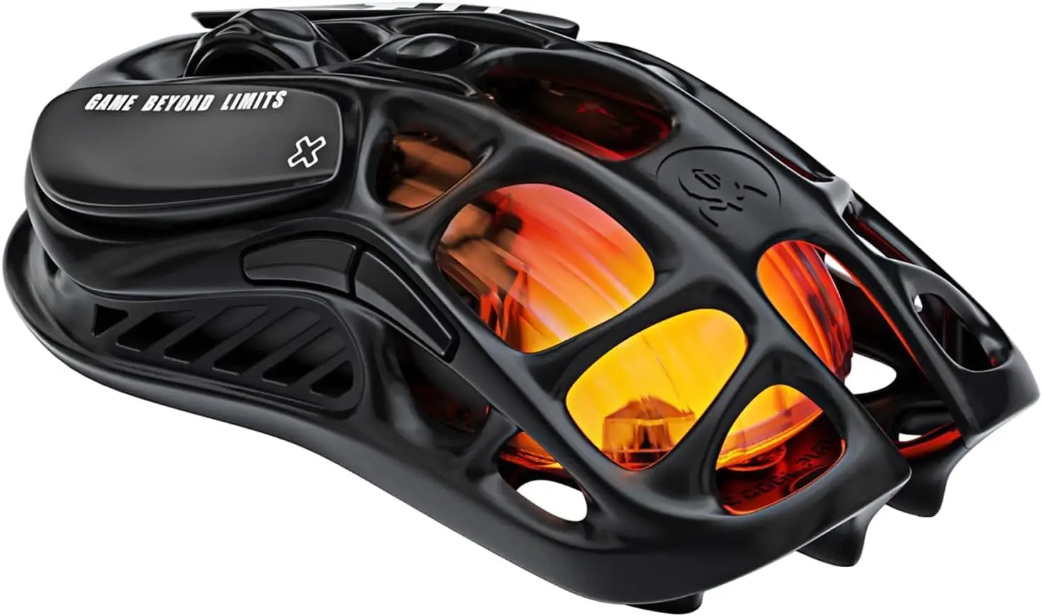 

Беспроводная игровая мышь с разрешением 26 000 DPI, сенсором PAW3395DM, легким полым корпусом весом 79 г, 5 программируемыми кнопками и RGB-подсветкой