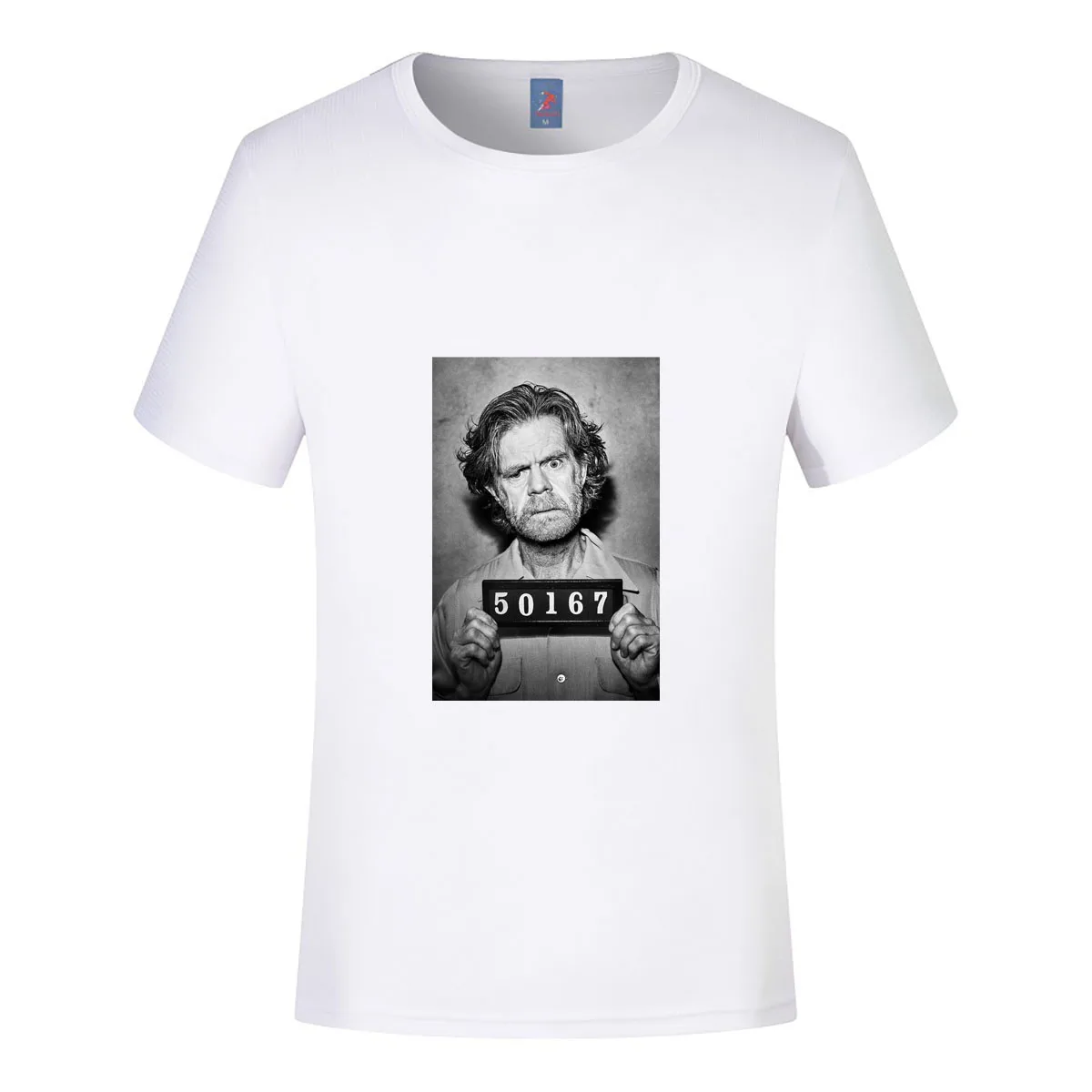 وقح فرانك غالاغر تي شيرت الساخن تلفزيوني الرجال النساء الصيف موضة قصيرة الأكمام ملابس الشارع الشهير #1