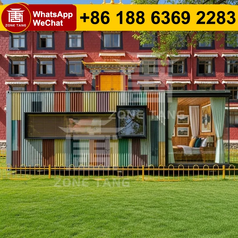 Factory Custom New Manufactured Homes High Quality Fabricated House Eco-Friendliness Economic Prefabricated Houses Luxury Modern