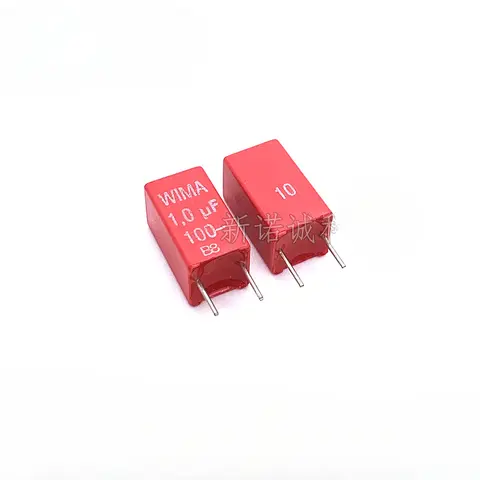 5PCS/10PCS WIMA MKS2 1 미크로포맷 1uK100 1.0 미크로포맷 100V 100v1UF 10% 호일 필름 커패시터 1000nF 105 피트 거리 5MM