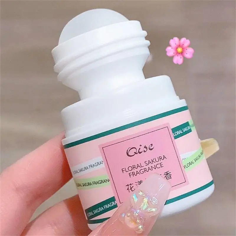 Flower Fruit Antiperspirant Stone Antiperspirant Rolling Stone Girls Body Fragrance Portable Perfume Antiperspirant Deodorant