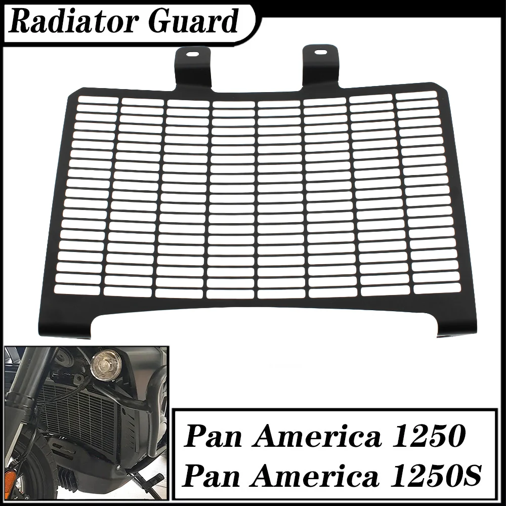 For HARLEY Pan America 1250  RA1250 PA1250S RA 1250 PA1 250S 2021-2026 Radiator Guard Engine Grille Cover Protector Black