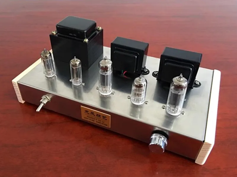 

HiFi 6N2 Push 6P1 Vacuum Tube Audio Power Amplifier Finished & Kits With Dual 6Z4 Tube Rectification