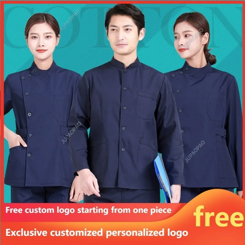 Personalized Logo CustomizationQuick-Dry Sport Unisex Medical UniformNursing Scrubs Stretch Aesthetic Topand Pant Outfit