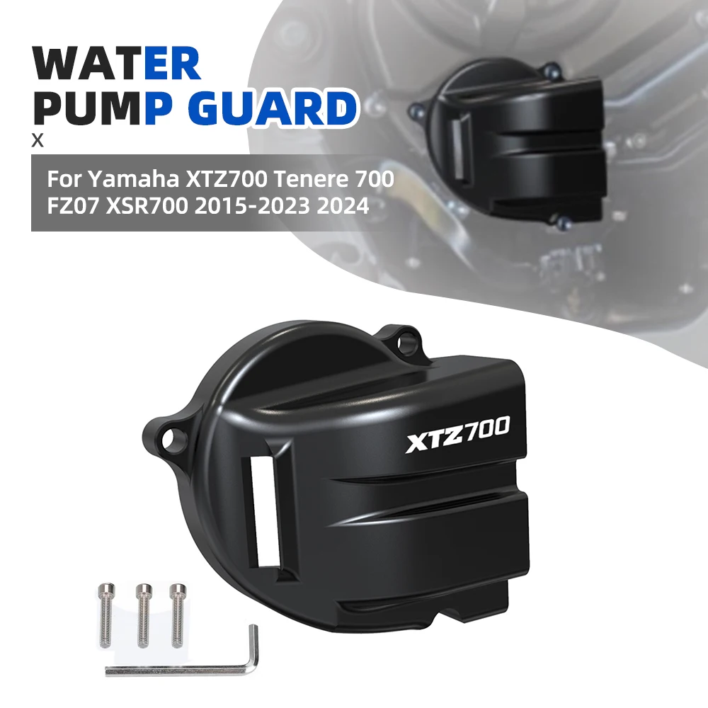 

2019-2025 For Yamaha MT07 XTZ700 Tenere 700 FZ-07 XSR 700 Water Pump Guard Cover Protector MT-07 FZ07 XSR700 2015-2023 2024