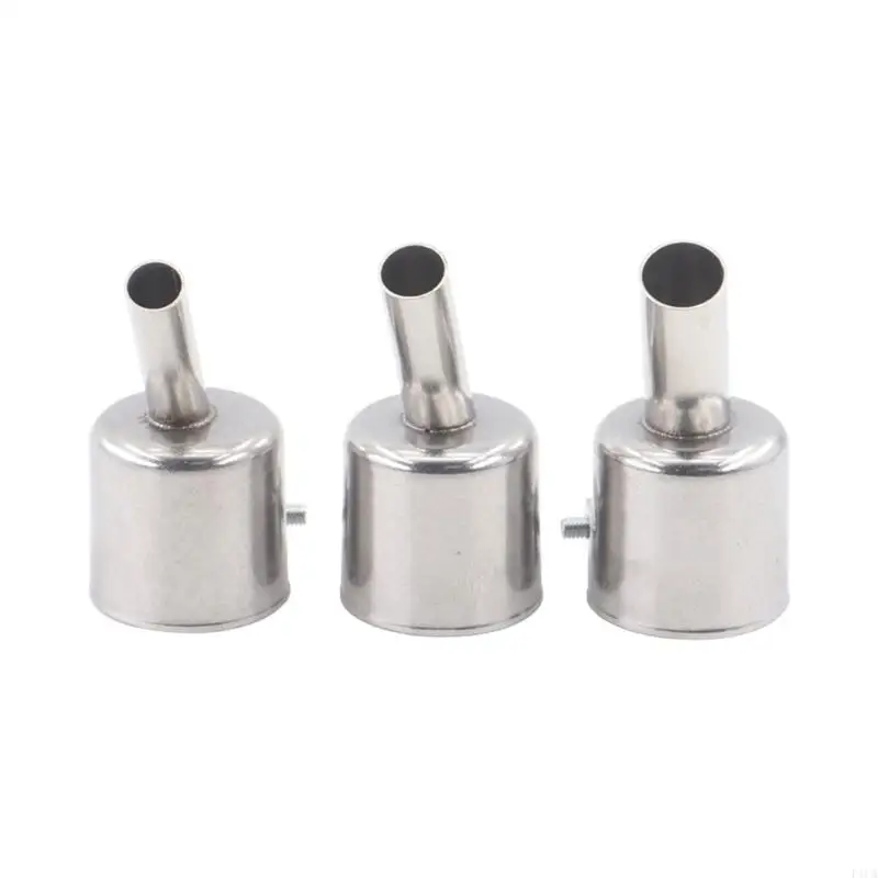 

F1CA 3pcs Heat Guns 45 Degree Nozzles Hot Air Desoldering Stations Accessories