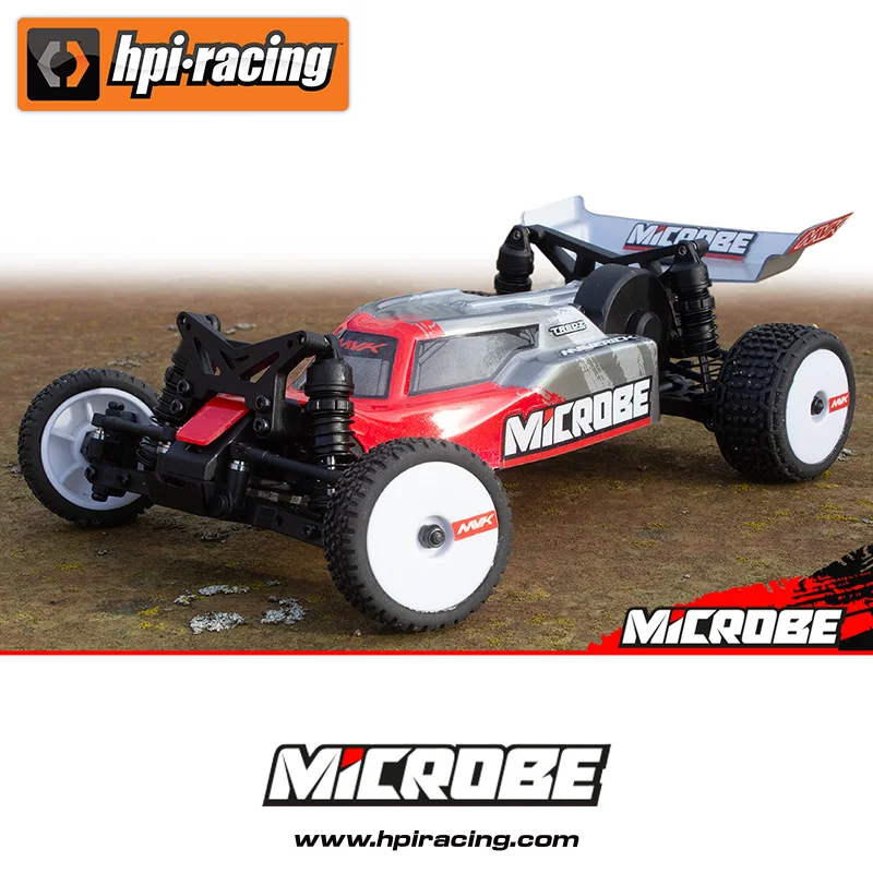Hpi Maverick 1/24 Microbe 2wd Buggy Remote Control Electric Two Wheel Drive Off-Road Vehicle Rc Racing Model