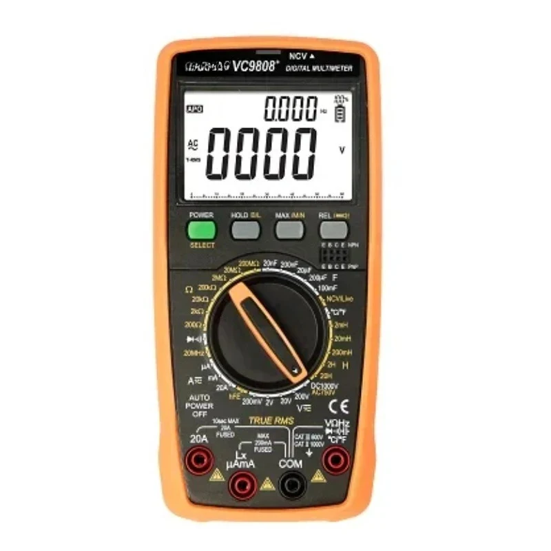 Multimeter Digital High Accuracy Dual-Slope A/D High Graphic LCD