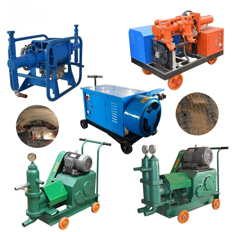 Wholesale Manual High Pressure Jet Grouting Pump, Cement Mortar Injection Grouting Machine for Construction