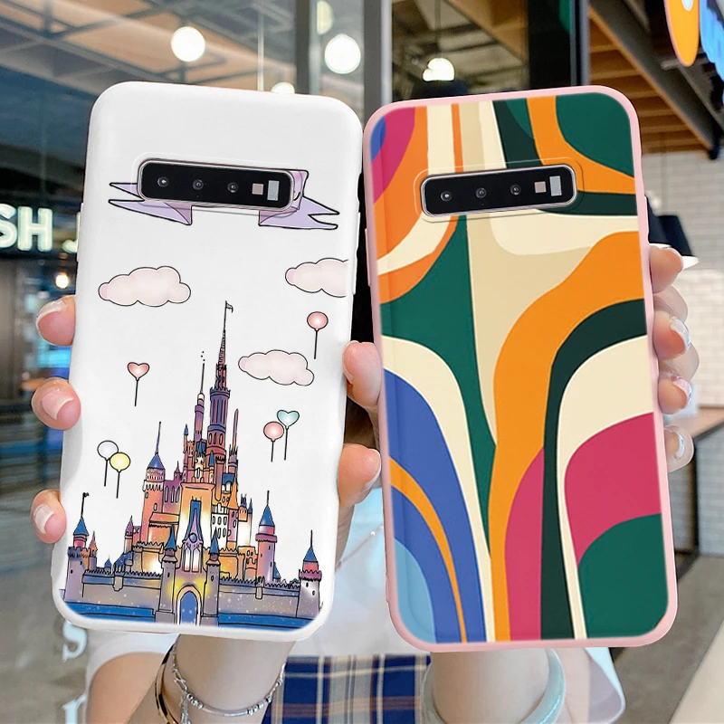 Para Samsung Galaxy A10 A11 A20 A20S A20e A21S A30 A40 M10A M11 S9 Plus S9 S10 S10e S10 Plus Popular funda de teléfono con mariposa brillante