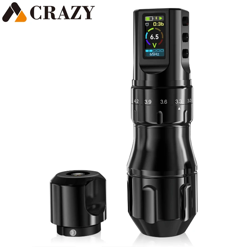 

Wireless Tattoo Machine Pen Rotary 2.4 to 4.2mm Stroke Wireless Battery Pen Machine for Tattoo Permanent Makeup