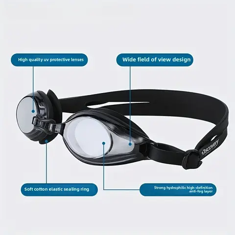 Simglasögon - HD-glasögon med imskydd och vattentäthet för män och kvinnor med stort synfält 6 best sales badkläder - №1