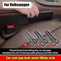 Car Seat Gap Storage Filler For Volkwagen Arteon Touareg Passa b6 b7 b8 T-ROC 4Motton ID4 ID5 Touran Tiguan R Line Accessories