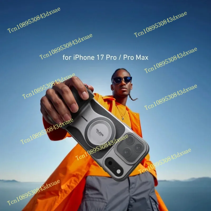 Master Grip Magnetic Phone Camera Handle with Filter Support for IPhone 17 Pro/Pro Max Selfie Vlog