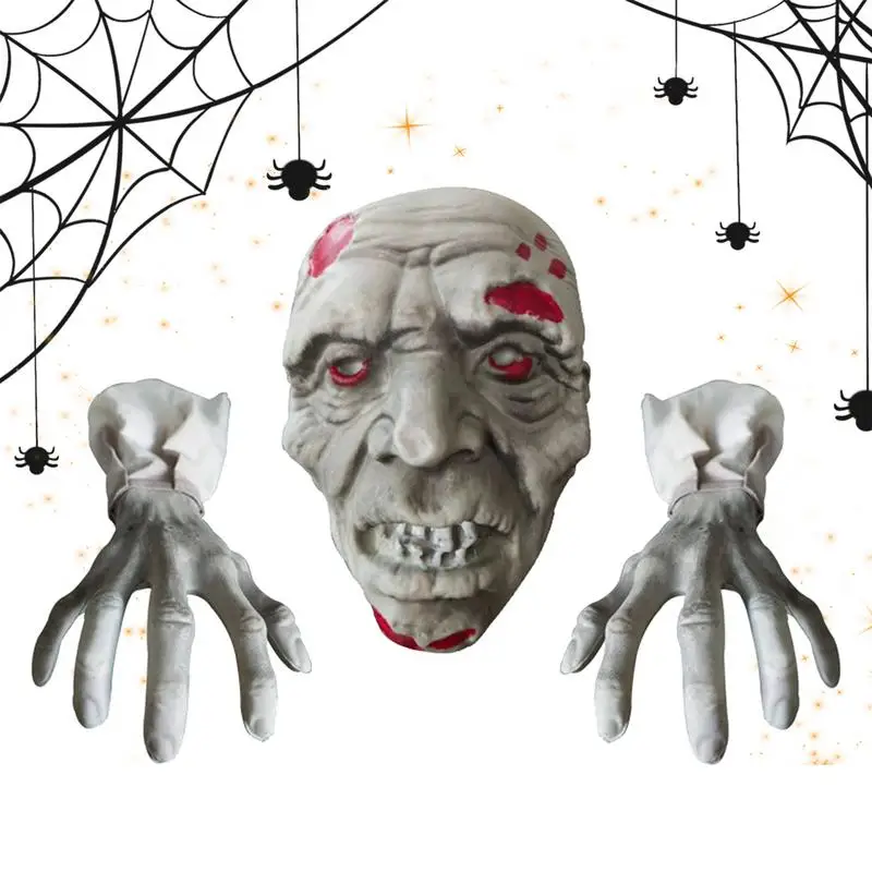 

Halloween Skeleton Decorations Outside Realistic Garden Yard Stakes 3-Piece Halloween Horror Skeleton Skeleton Bones Skeleton