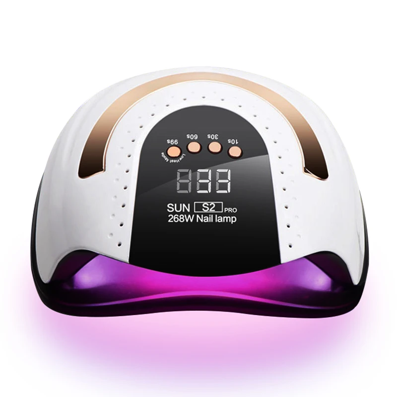 

Professional 268W Nail Dryer Manicure 57LEDS Nail Lamp for Quick Curing All UV Gel Nail Polish Nail Dryer Salon Tools