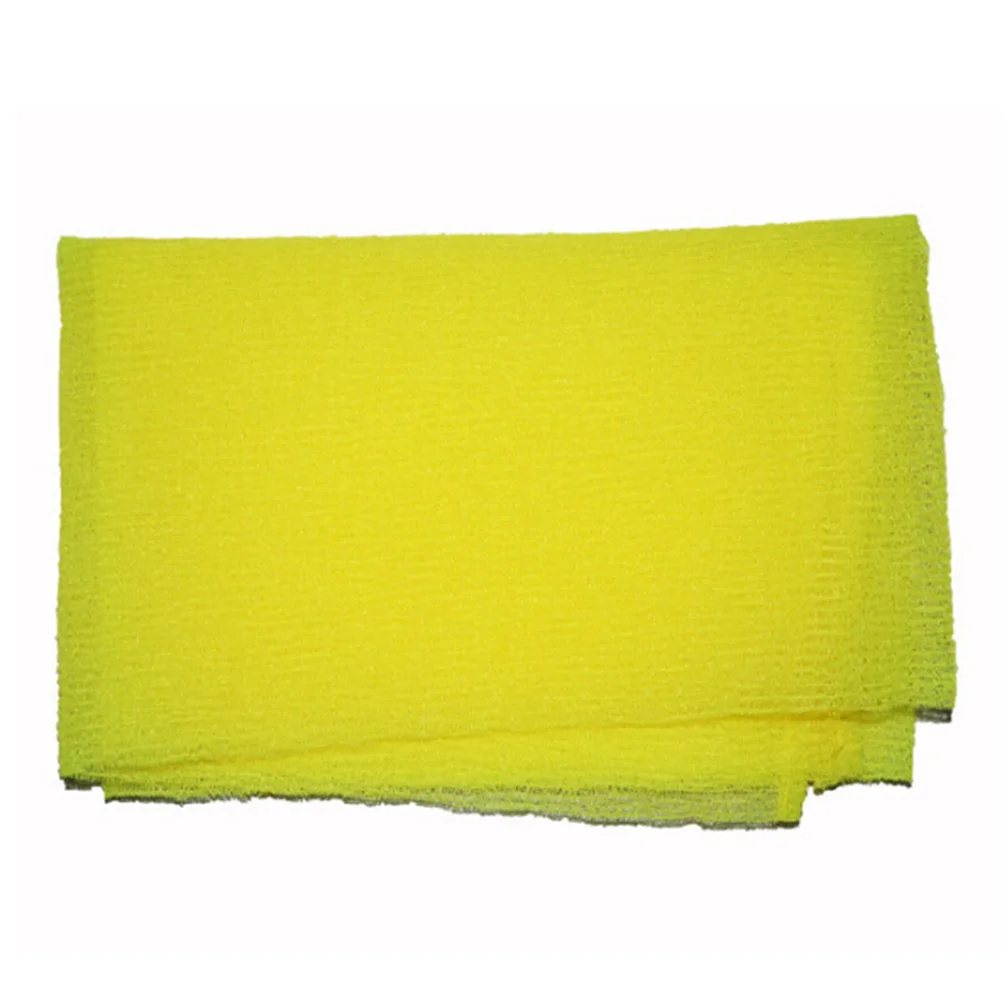 

3pcs Nylon Bath Towels Exfoliating Shower Washcloths Compact Lightweight Travel Spa Body Skin Cleansing Fast Drying