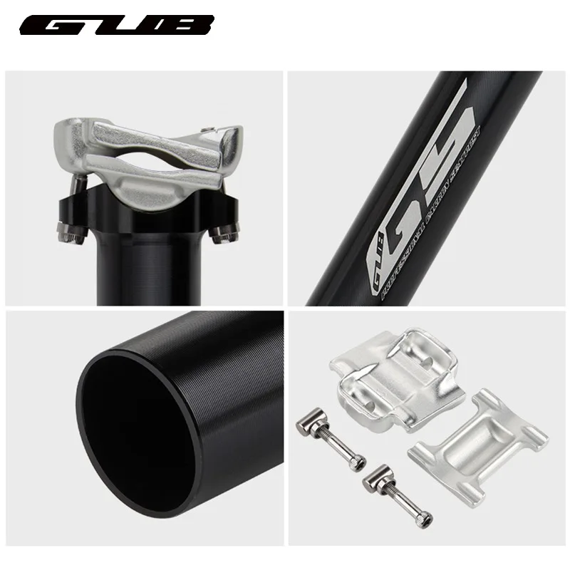 GUB Bicycle Seatpost Aluminum Alloy Ultralight Adjustable 27.2mm 31.6mm Road Bike Mountain Bike Seat Tube Universal Seatpost