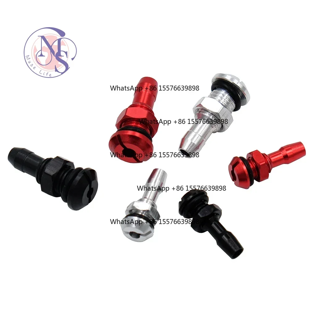 1Pc Aluminum Water Outlet M6/M8 with O-Ring Screws, RC Boat Drain Spout, Marine Model Spare Part