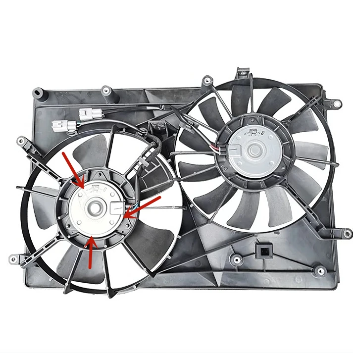 New Genuine OEM Parts Radiator Fan Assy,Cooling Fan Motor For