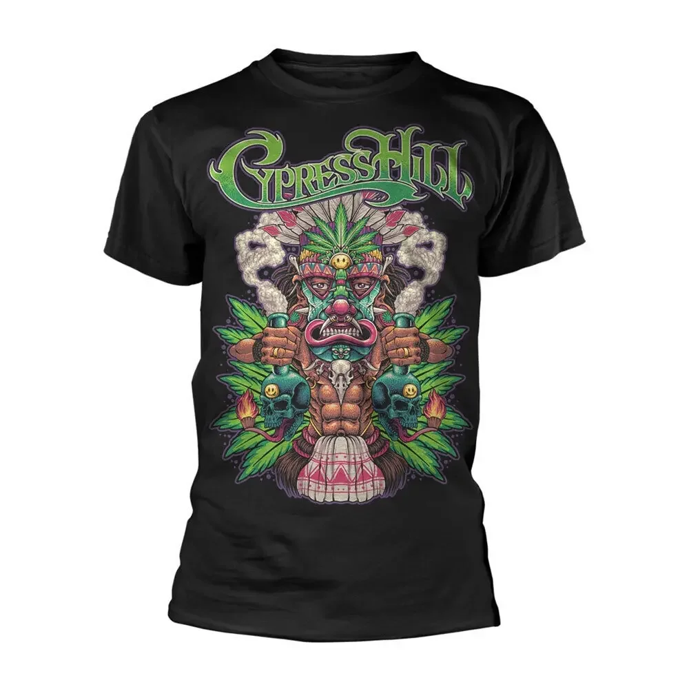 Cypress Hill Tiki Time Black T Shirt New Official