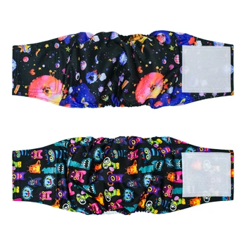 1PC Wasbare Buikband voor Mannelijke Honden Hoge Absorberende Mannelijke Hond Luiers & Extender Herbruikbare Mannelijke Puppy Wraps voor Medium