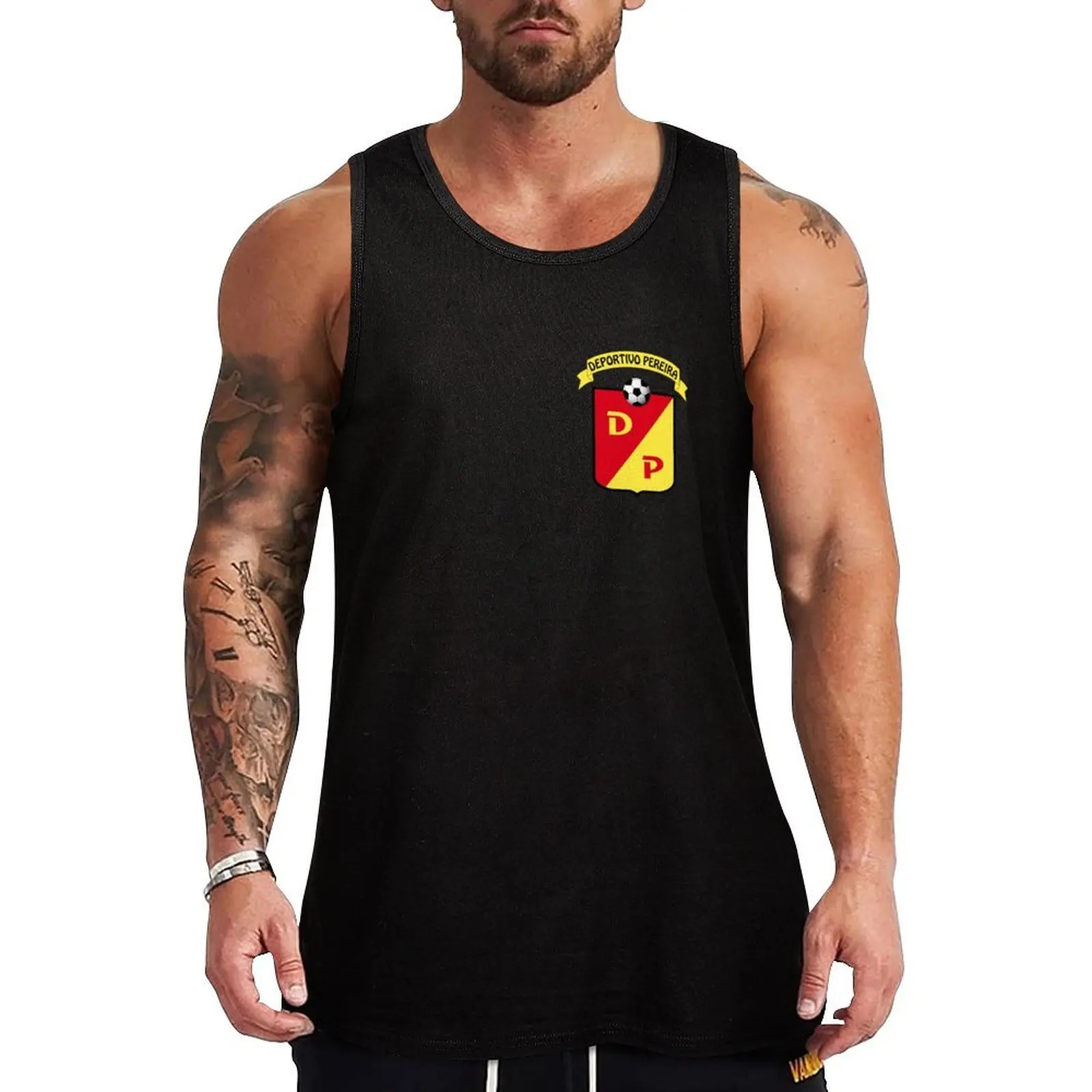 Camiseta sin mangas Deportivo Pereira Campeón del torneo Aguila 2019, estilo urbano informal