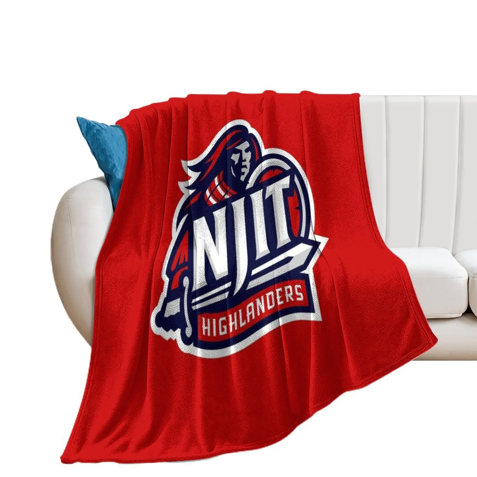 

the Highlanders NJIT-icon Throw Blanket Decorative Throw Blankets For Sofas Thins Blankets