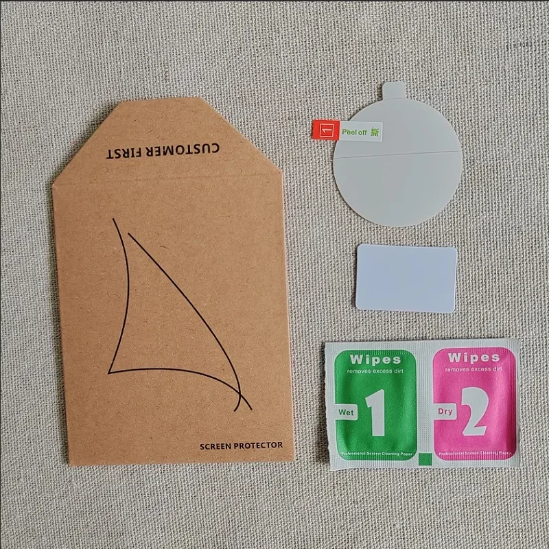 Pelindung Layar Jam Tangan Pintar Bentuk Bulat Diameter Jam 35 36 37 30 31 32 34 33 38 39 40 42 43 44 45 46 41MM Film Foil Hidrogel Lembut
