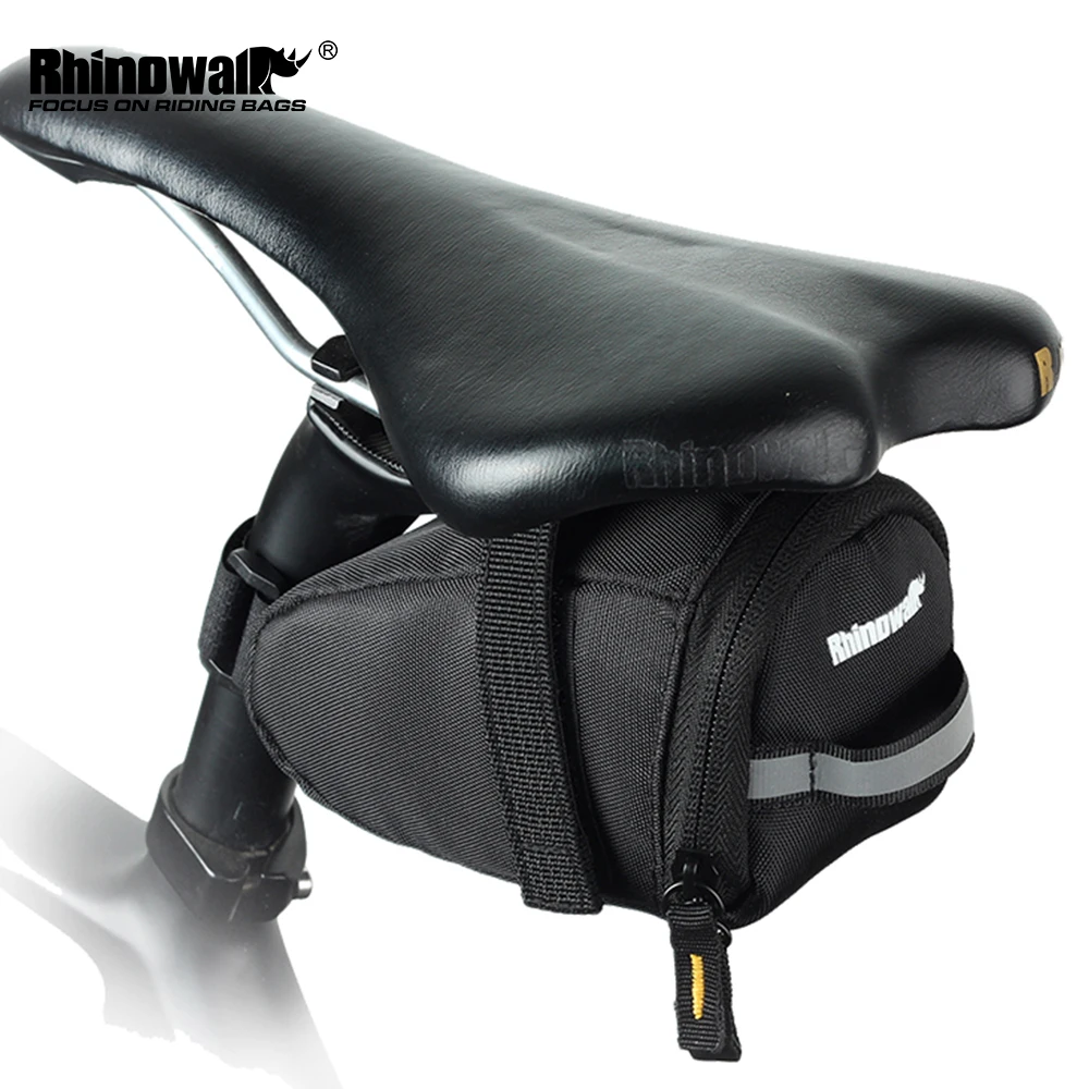 Rhinowalk Bicycle Tail Bag Rainproof Bike Saddle Storage Bag For Rear Large Capatity Seatpost MTB Road Bike Bag Accessories