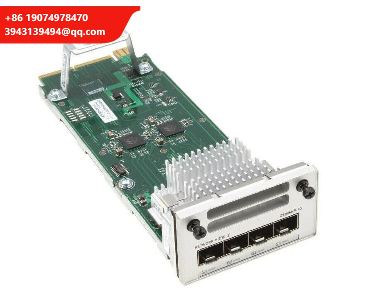1GE Network Module Spare C9300-NM-4G= C9300-NM-4G New C9300 Series 4 Stock Module