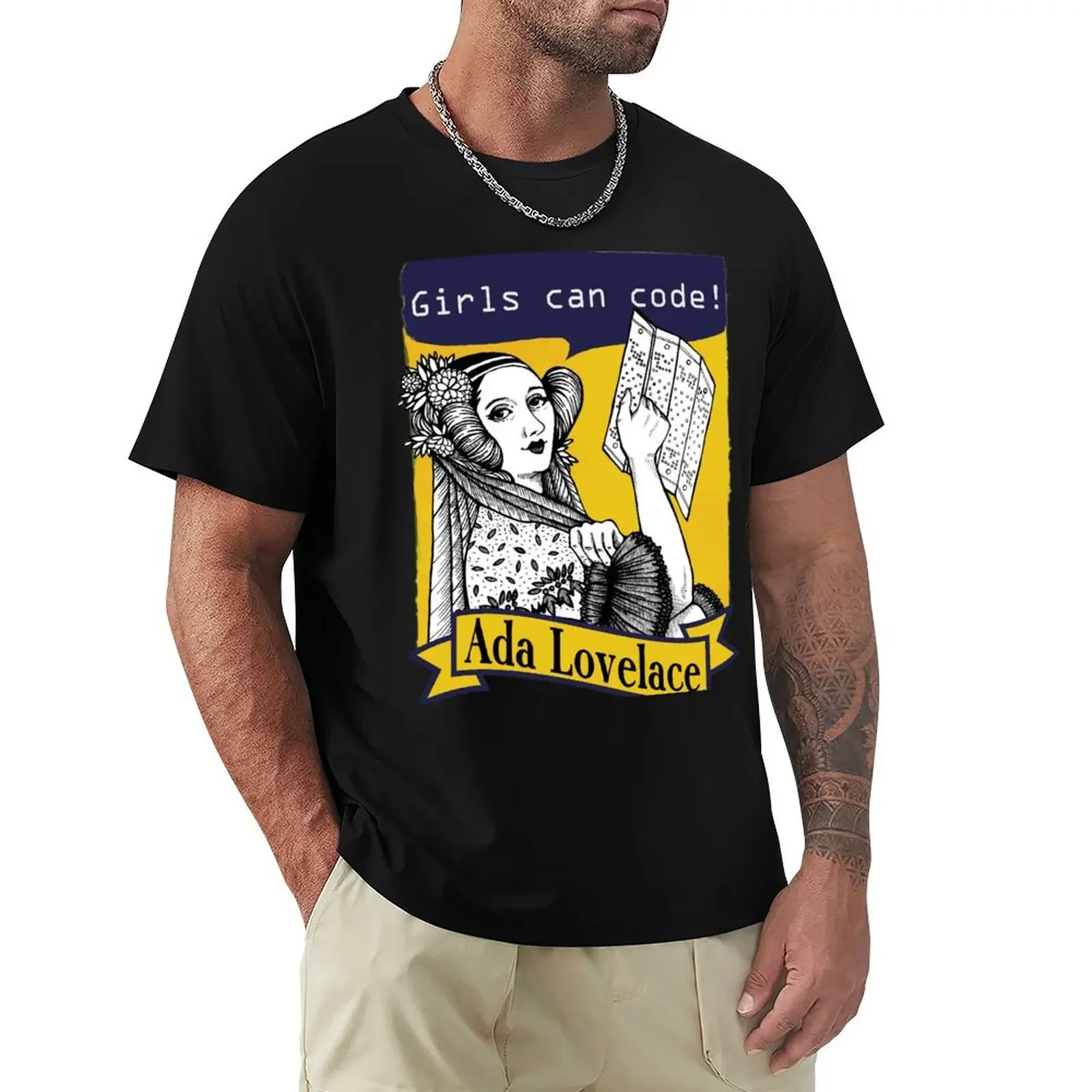 

Ada Lovelace ver 2.0 T-Shirt anime figures tops graphic t shirts mens workout shirts