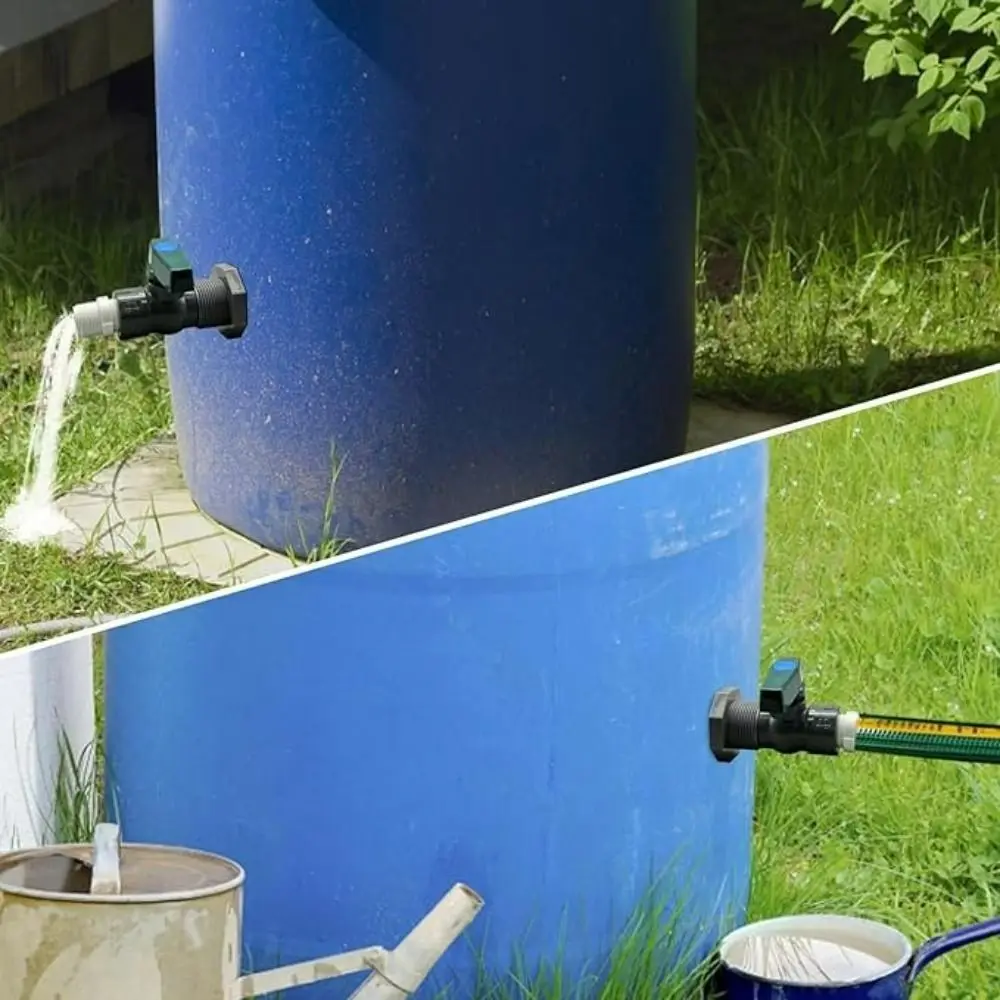 

Thread Seal Tape Rain Barrel Faucet Valve Kit Hard Plastic Garden Diverter Kit Sealing Performance Durable