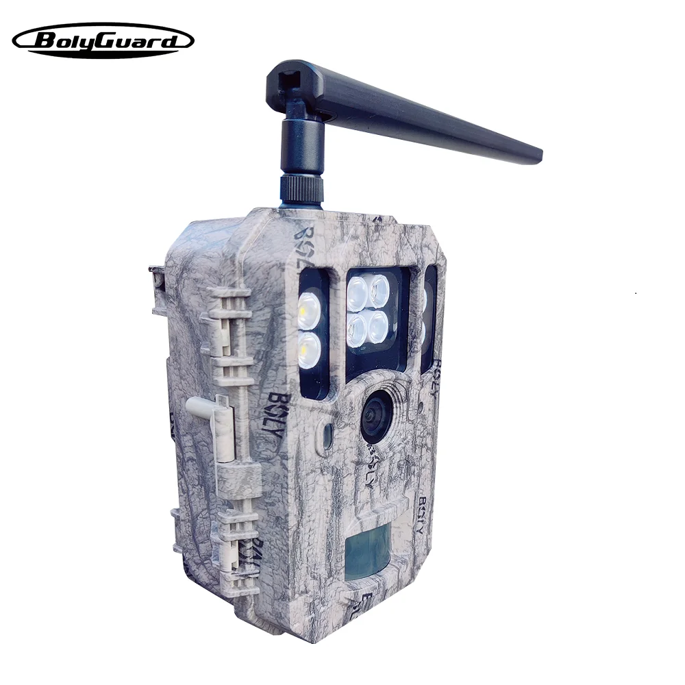 BolyGuard BG662-M Cellular Trail Camera 4G LTE Wireless 56MP/4K Photo/Video Wildlife Trap Camera Night Vision IP68 Waterproof