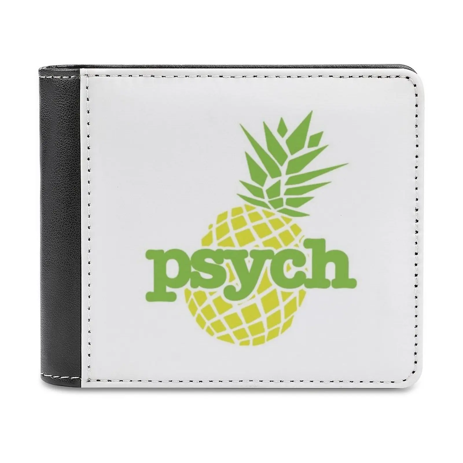 Psych Men's Wallet Leisure Travel Lightweight Portable Wallets Short Style Male Purse Psych Tv Show Shawn Spencer James Roday