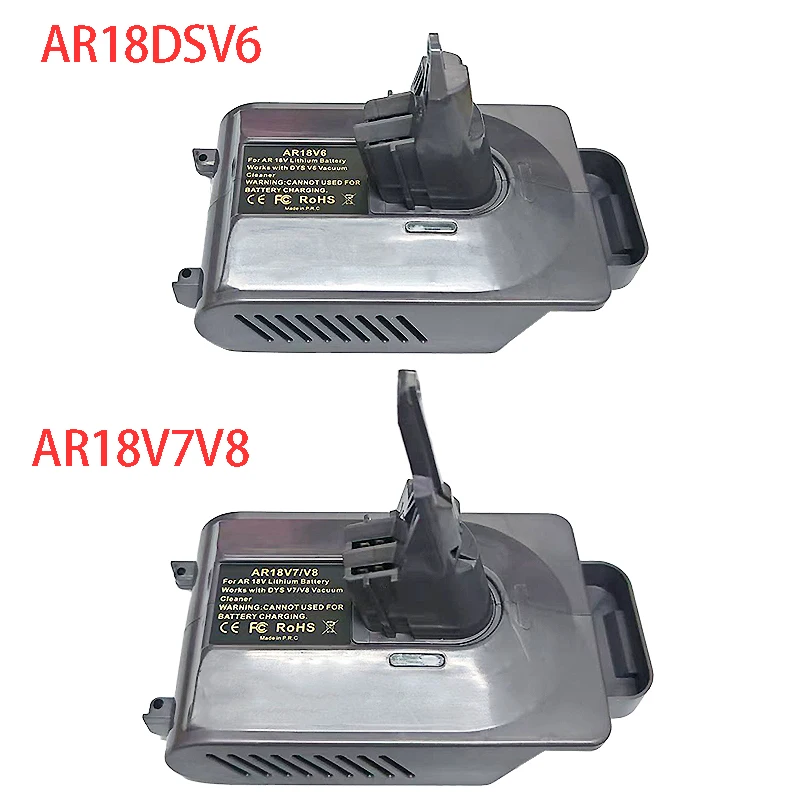 

AR18DSV6 AR18DSV7V8 Battery Adapter Converted To for Dyson V6 V7 V8 Vacuum Cleaners Converter for AEG RIDGID 18V Li-ion Battery