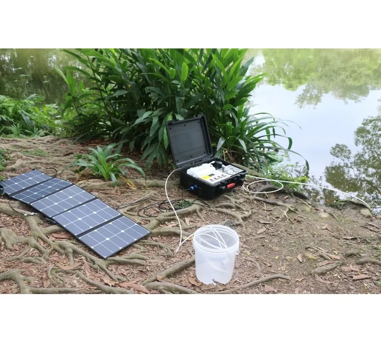 

Portable Suitcase Solar Power DC12V DC24V Water Filtering System Mini Watermaker Well Water Desalination Plant RO Water Machine